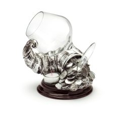Incalzitor Cognac Argintat Chinelly Cornucopia