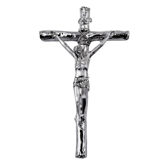 Crucifix Argint 13.5x23 cm