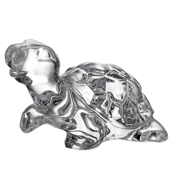 Figurina Cristal Bohemia Broasca Testoasa 10 cm
