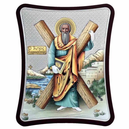 Icoana Sfantului Andrei 8.5x10cm Color