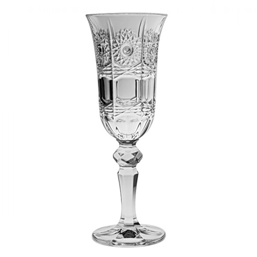 Pahare Sampanie Cristal Bohemia Lorey 150ml