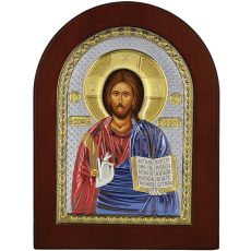 Icoana Iisus Hristos Argint 20X26cm Color