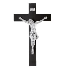 Cruce si Crucifix Argint 22x37cm Argintiu