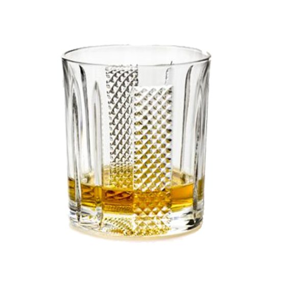 Set 6 pahare whisky Choker 320 ml Cristal Bohemia