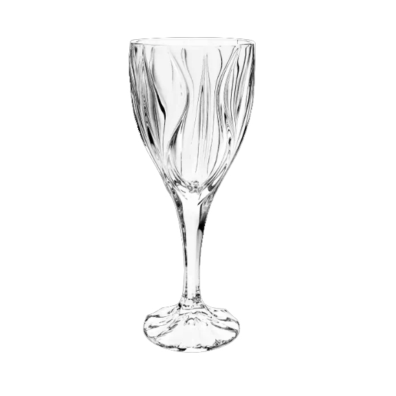 Set 6 pahare vin rosu Bohemia model Ocean 320ml