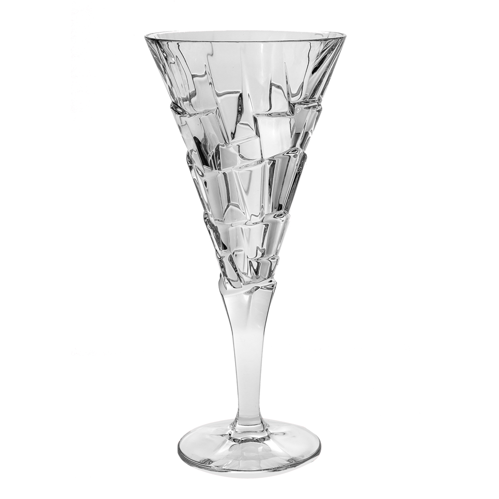 Set 6 Pahare Cristal Vin Alb Crack Cristal Bohemia 230ml