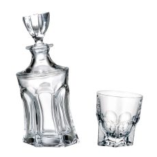 Pahare Bohemia Whisky cu Sticla Acapulco