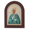 Icoana Sf Matrona Argint 20x26 cm Color