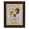 Icoana Sfanta Familie Argint 18x22cm