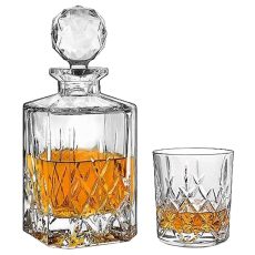 Set Pahare Cristal Bohemia Whisky Cu Sticla Brixton