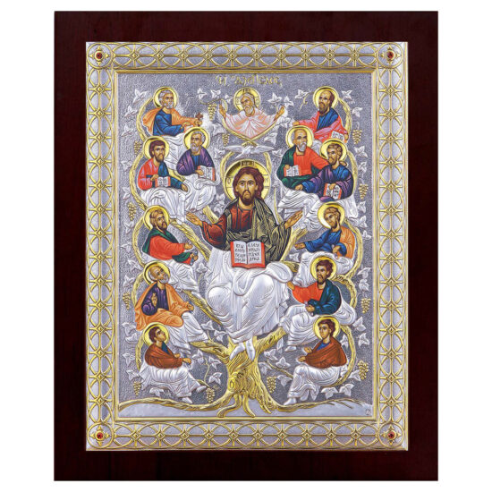 Icoana Pomul Vietii Argint 53x43 cm