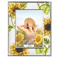 Rama Foto Argint Floarea Soarelui 13x18 cm