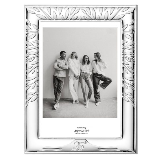 Rama Foto Argint Pomul Vietii 13x18cm Nunta de Argint