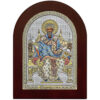 Icoana Argint Sfantul Spiridon al Tronurilor 10x14cm