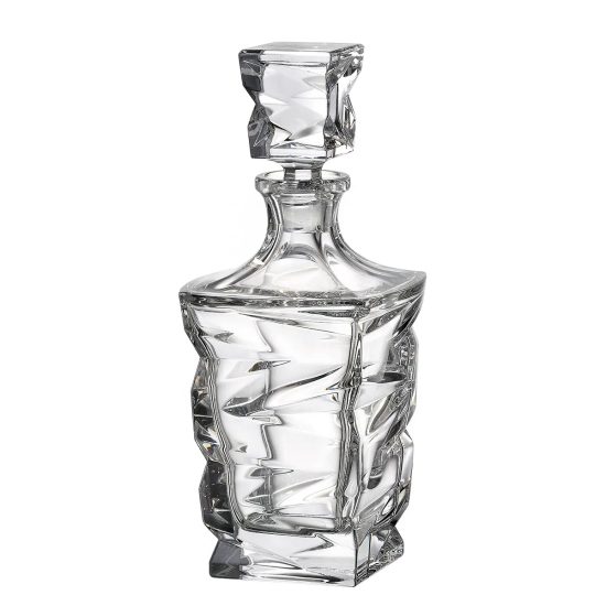 Decanter Cristal Bohemia Zig-Zag 750 ml