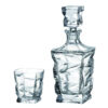 Set Pahare cu Decantor Cristal Bohemia Whisky Zig-Zag