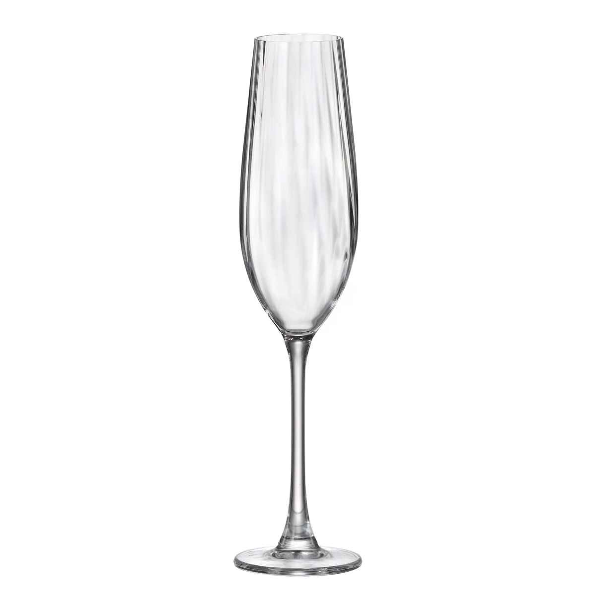 Set 6 Pahare Bohemia Sampanie Columba Optic 260 ml