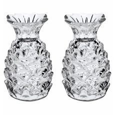 Set Sare si Piper Cristal Bohemia Ananas