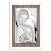 Icoana Sfanta Familie Argint 21x32 cm