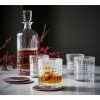 Set Pahare Whisky Cristal Bohemia cu Sticla Ricky