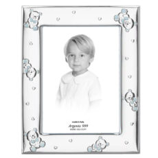 Rama Foto Argint Bebelusi 13x18 cm Ursuleti Bleu