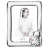 Rama Foto Argint Bebelusi 9x13 cm Roz