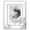 Rama Foto Argint Bebelusi 13x18 cm Elefantei Roz