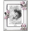 Rama Foto Argint Bebelusi 13x18 cm cu Minnie Roz