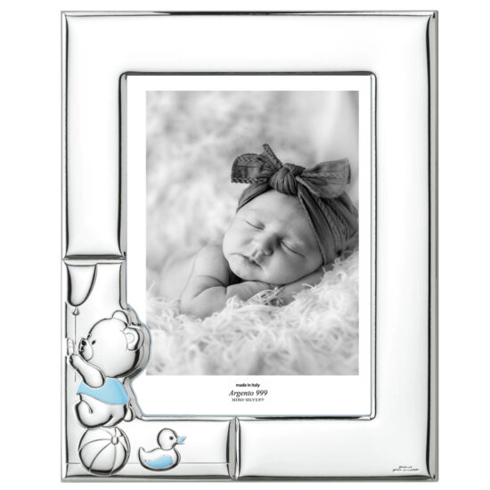 Rama Foto Argint Bebelusi 13x18cm Jucarii Bleu