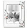 Rama Foto Argint Bebelusi 13x18cm Ursuleti Roz