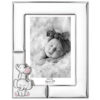 Rama Foto Argint Bebelusi 13x18cm cu Elefantei Roz