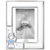 Rama Foto Argint Bebelusi 13x18cm cu Ingeras Bleu