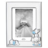 Rama Foto Argint Bebelusi 9x13 cm Elefantei Bleu