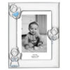 Rama Foto Argint Bebelusi 9x13 cm Ingerasi Bleu