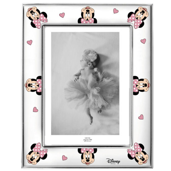 Rama Foto Argint Bebelusi cu Minnie 13x18cm
