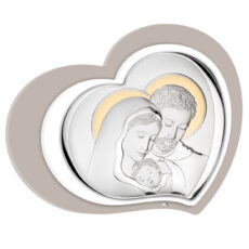 Icoana Sf Familie Argint 46x37 cm Auriu