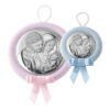 Medalion Patut Sf Familie cu Melodie 11cm Bleu