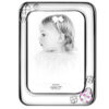 Rama Foto Argint Bebelusi 9x13cm Buburuza Roz
