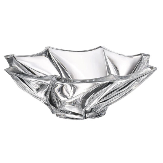 Bol Cristal Bohemia Bromelias 33 cm