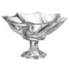 Bol Cristal Bohemia cu Picior Bromelias 33 cm