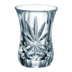 Pahare din Cristal Bohemia Tuica/Aperitiv Armudu Ribbon 120 ml